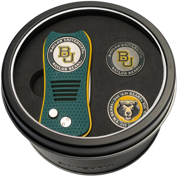 Team Golf NCAA Tin Gift Set with Switchfix Divot Tool and 2 Ball Markers