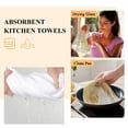 thumbnail image 6 of Modern Gold Kitchen Towel Dish Cloths Set of 3, Microfiber Soft Kitchen Hand Towels, Abstract Minimalist Grunge Art Color Block Absorbent Quick Drying Dishcloths 18 x 28 Inches, 6 of 8