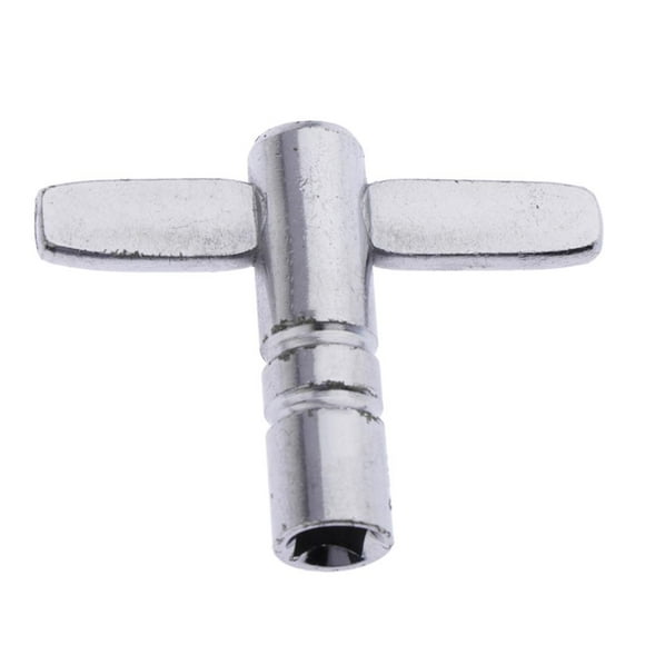 Llave de afinación de tambor perfecl cuadrada de Metal 5 mm Plata