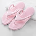 thumbnail image 2 of jiaxiM Comfortable Flip Flops for Women Black Thong Sandals Breathable House Slippers Non- Wedge Sandals Woven Sole Womens Shower Shoes, 2 of 6