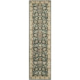 thumbnail image 2 of SAFAVIEH Classic Anabella Oriental Wool Runner Rug, Blue/Light Gold, 2'3" x 8', 2 of 10