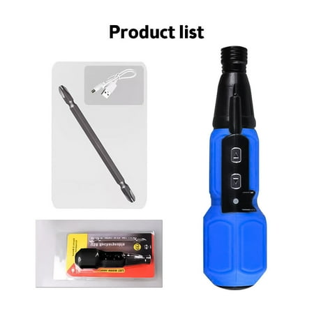 

WQJNWEQ Rechargeable Electric Screwdriver Cordless with LED Lights electric Screwdriver Clearance Items