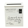 thumbnail image 1 of Retro Metal Wall Mounted Mailbox Bucket Newspaper Letter Box Post Garden Decor, 1 of 10