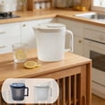 thumbnail image 1 of Sentmoon Rideau de Fenêtre Rideaux de Chambre Pichet d'Eau Froide Graduée pour Réfrigérateur Distributeur d'Eau Froide Domestique Grande Capacité avec Robinet Idéal pour le Salon Pichet Infuseur de Fruits, 1 of 7