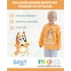 thumbnail image 3 of Set de ropa Bluey Bingo de forro polar para niños pequeños, 7-8, naranja/gris, 3 of 7