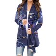 thumbnail image 2 of LOVZFMLL Cardigan pour Femmes Imprimés Halloween Cardigan à Manches Longues Veste, 2 of 7