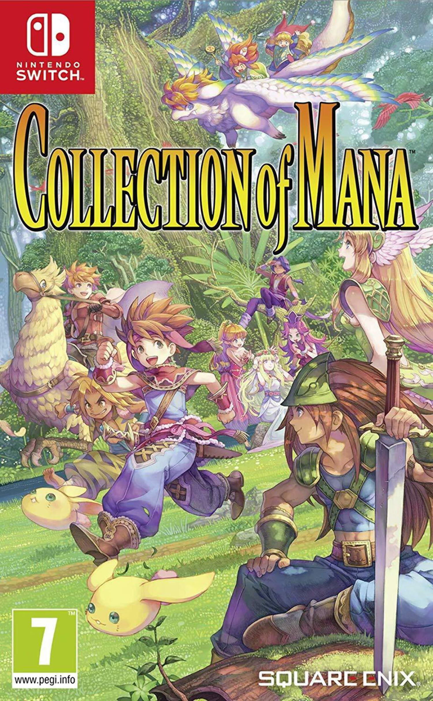 Square Enix Legend of Mana Remastered Game for Nintendo