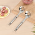 thumbnail image 4 of Household 304 Stainless Steel Non-Stick Meat Ball Maker Spoon Manual Meatballs Clip Kitchen Utensil, 4 of 9