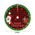 thumbnail image 3 of Ganfancp Falda Del Árbol de Navidad, Santa Claus Navidad Holiday Xmas Falda Del Árbol de Navidad para Las Decoraciones de Navidad Falda Xmas Holiday New Year Party Tree Mat Decor Indoor o Liquidación, 3 of 6