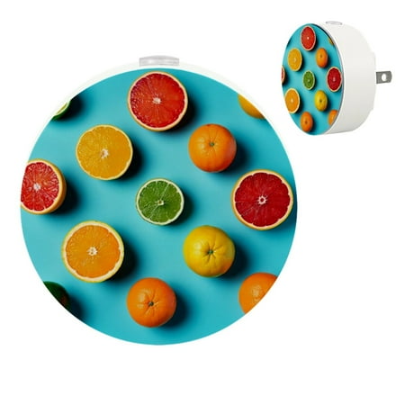 

YZUOUZY Lamp for Bedroom LED Lamp Bedside Lamps Set of 2 Lemon Orange Grapefruit Fruits