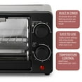 thumbnail image 4 of MegaChef 9 Quart Electric Counter Top Toaster Oven in Black, 4 of 7