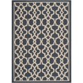 thumbnail image 1 of Safavieh Courtyard Navy Indoor Outdoor Rug - 6'7" x 9'6", 1 of 1