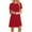 Black, variant on Pntutb Dresses for Women Clearance Short Sleeve O-Neck Solid Ladies Loose Mini Dress