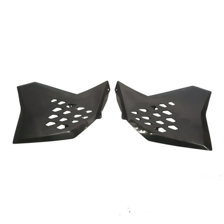 Polisport Pr/Radiator Shrouds (Black) - 8428200001