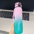thumbnail image 4 of Large Capacity Sports Water Bottle 500ML/1000ML Leak Proof Reusable Plastic Cup For Outdoor Travel Gym, 4 of 7