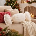 thumbnail image 6 of Christmas Pillows Sweet Candy Shape Pillow Soft & Breathable for Sofa Bed Reading Nook Entryway Dining Christmas Decorations by MPOISVA, 6 of 7