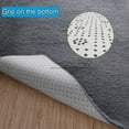 thumbnail image 6 of Ana 1pc Blended Plush Rug Solid Round Anti-Slip Carpet Bathroom Floor Mat Soft And Warm Skin-friendly Shaggy Rug Household Supplies Home Decor Aesthetic, 6 of 9