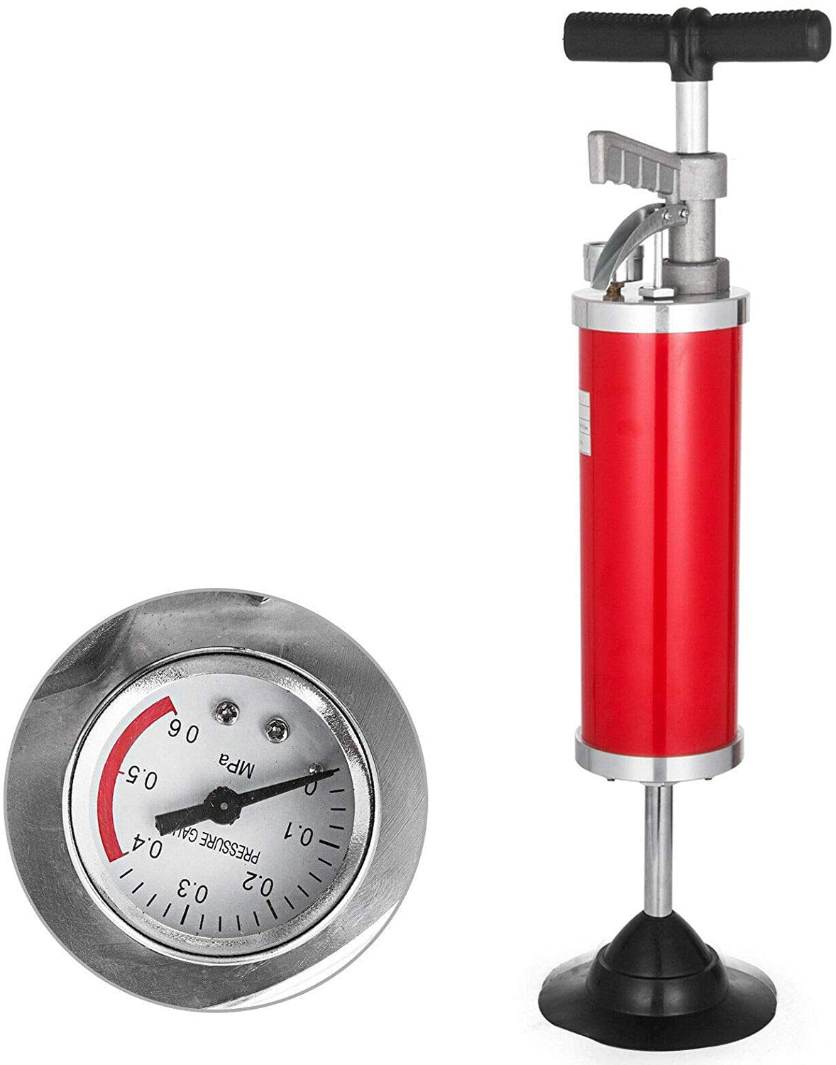 INTSUPERMAI JT4 Pipe Dredger Energy Water Ram Manual Drain Cleaner