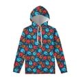 thumbnail image 2 of Sudadera con capucha con estampado de guantes de boxeo para hombre, sudadera deportiva con estampado 3D de fitness, sudadera holgada de manga larga, sudadera informal de calle, 2 of 5