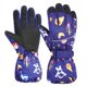 thumbnail image 1 of Guantes de esquí de invierno para niños de cinco dedos alargados, cálidos, forrados con vellón, de algodón grueso, impermeables, para niños y niñas, 1 of 6