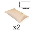 thumbnail image 3 of VOAVEKE Summer Solid Color Pillowcase for Sleeping,Throw Pillowcase for Bed,Pillowcase Polyester Sleep Pillowcase Good For Sleeping Soft Breathable Sleep Cooler Pillowcase 5 Colors 2pcs, 3 of 5