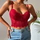 thumbnail image 5 of Camiseta sin mangas para mujer Camisole Tank Tops Chaleco pequeño con pecho envuelto Slim Fit cintura y chaleco de hombro Odeerbi  ODB-5, 5 of 7