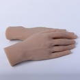 thumbnail image 5 of 2x Nail Practice Hands Flexible Silicone Prosthetic Hands Manicure Tools - Fingers can be Bent - Reusable, Convenient for Use, 5 of 9