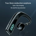 thumbnail image 4 of Oggfader Wireless Earbuds Bluetooth Conduction Headphones Open Ear Headphones Bluetooth 5.2 Sports Wireless Earphones With Built In Mic Sweat Headset Black, 4 of 9