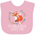 thumbnail image 3 of Inktastic My Aunt and Uncle Love Me Fox for Niece Girls Baby Bib, 3 of 4