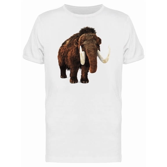 Woolly Mammoth 3D Art Tee Men's -Image by Shutterstock