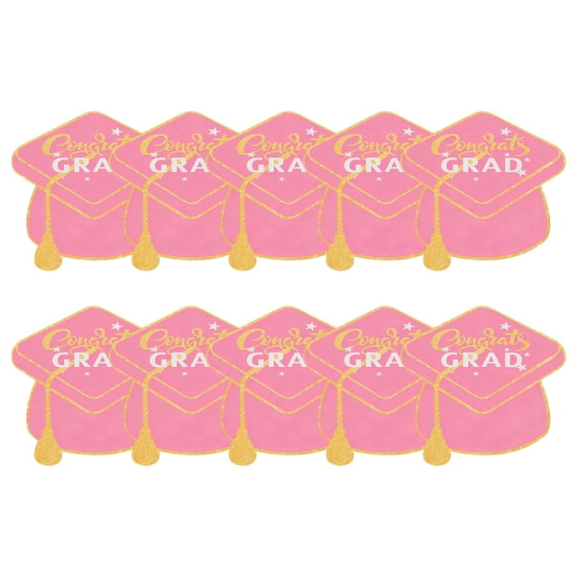 Graduation Greeting Cards (10 Pack) High School Or College Graduation Decorations Graduate Greeting Cards Graduate Message Cards Ornament