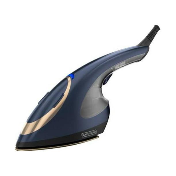Plancha de Vapor Black+Decker 1,700W 2 en 1 OneTemp Azul