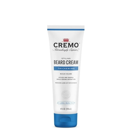 Cremo Styling Beard Cream, Thickening, 4 oz