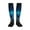 2 Black-2, variant on Planet Earth Print Compression Socks,Compression Socks Women & Men Circulation for Medical,Running,Athletic