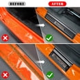 thumbnail image 3 of Protectores de umbral de puerta Rowa de acero inoxidable para Jeep Wrangler JL JT, 3 of 6