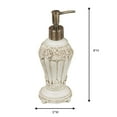 thumbnail image 2 of Flowering Medallion Lotion Soap Dispenser Antique Ivory Soap Dispenser, 2 of 4