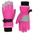 thumbnail image 4 of Guantes de invierno para niños, impermeables, resistentes al viento, guantes de nieve para niños con cierre ajustable, guantes de esquí térmicos gruesos para esquí, snowboard, trineo, lucha con bolas, 4 of 8