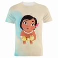 thumbnail image 1 of 2021 neue Sommer männer camisetas Disney película Moana 3D Drucken Junge Mädchen Kinder dibujos animados Anime camiseta Kurzarm frauen camisetas xuanjing unisex, 1 of 2