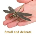 thumbnail image 4 of ETEREAUTY Brass Dragonfly Wall Figurine Copper Multi 1Set, 4 of 7