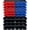 RED+BLUE+BLACK, variant on Wall Mounted Storage Bins, Nut and Bolt Organizer, Plastic Bolt Bin, Screw Organizer, Storage Bins for Garage