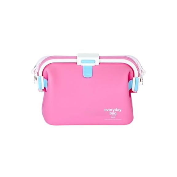 Waterproof Silicone Tote Bag - Floating Silicone Pool Beach Bag, Reusable Blue Travel Handbag for Outdoor Essentials