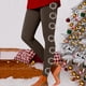 thumbnail image 1 of MKLEKYY Conjunto deportivo mujer Leggings para mujer 2024 Leggings de entrenamiento Pantalones con estampado navideño de bloques de color Leggings elásticos suaves, 1 of 4