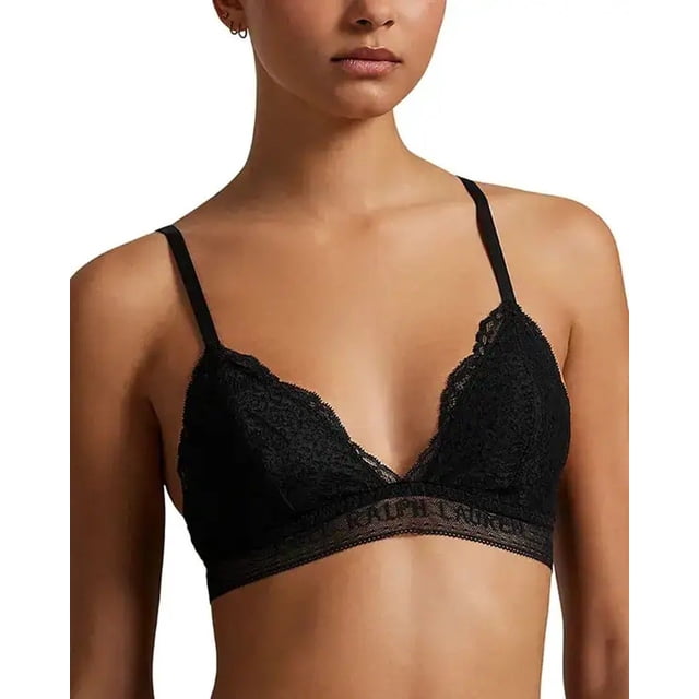 Polo Ralph Lauren Triangle Bralette - 4P0171 (Onyx, L)
