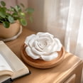 thumbnail image 6 of Porcelain Flower Aromatherapy Diffuser Handmade Rose, Floral Essential Oil Dispenser for Dressing Table Bedroom, Home Office Spa Room Decor, 6 of 7