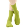 thumbnail image 5 of Gealkoca Kids Classics Crew Socks Boy Girls Athletic Breathable Casual Socks Children's Solid Color Straight-leg Stockings Mid-calf Socks 5-13 Years, 5 of 5