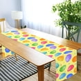 thumbnail image 7 of Cute Easter Eggs Table Runner - 18x72 Inch Soft Fabric Table Runner, Heat-Resistant for Kitchen, Dining, Holiday House Decor, 7 of 7