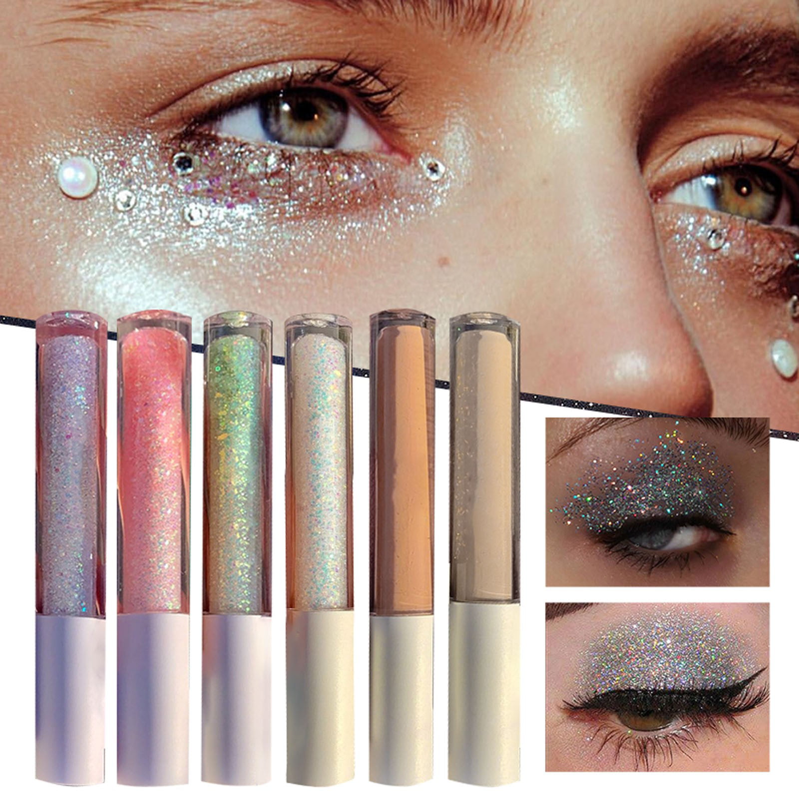 Shop Best Liquid Glitter Eyeshadow - Glam Game Beauty Gold