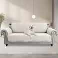thumbnail image 1 of Waterproof & Scratch-Resistant Pet Sofa Cover – Protect Your Sofa from Pets’ Claws and Stains! (White,Sofa Oversize), 1 of 12