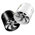 thumbnail image 5 of Exhaust Fan Two-way Smoke Exhaust Bass Noise Cancellation Stable Operation Super Suction Strong Wind Ventilation Thickened Blades Uniform Air Volume V, 5 of 5
