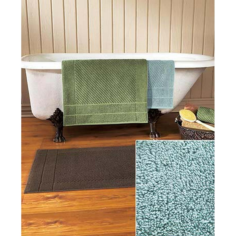 The Lakeside Collection Oversized Quick Dry Bath Mat